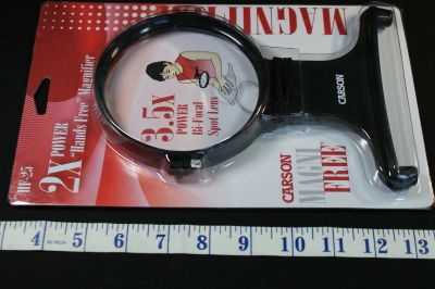 2X MAGNIFIER ON CORD WITH 3.5X SPOT LENS